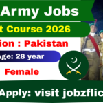 Pakistan Army Captain Jobs 2026 for Females | Lady Cadet Course LCC-28