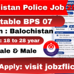 Balochistan Police Constable (BPS-07)