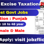 🧑‍⚖️ Punjab Excise Taxation and Narcotics Control Jobs 2026 – Apply for Assistant Director (Legal)